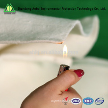 Fire resistant polyester felt for building insulation